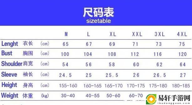  日本M码换成中国码是多大，网友感叹：尺码转换的那些事儿